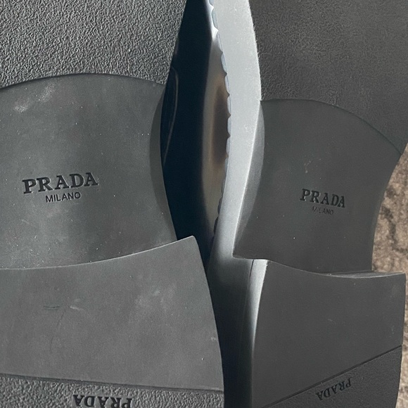 Sharp brushed leather loafers - Picture 8 of 10